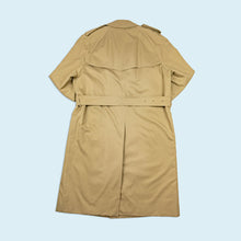Lade das Bild in den Galerie-Viewer, Burberrys Trenchcoat 80er Made in England, beige, L

