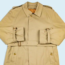Lade das Bild in den Galerie-Viewer, Burberrys Trenchcoat 80er Made in England, beige, L
