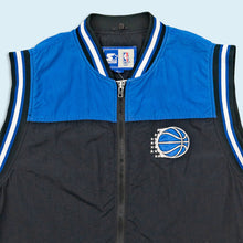 Lade das Bild in den Galerie-Viewer, Starter Weste "Orlando Magic" 90er Made in Korea, schwarz/blau, XL

