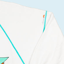 Lade das Bild in den Galerie-Viewer, Ellesse Sweatshirt "Tennis" 80er/90er Made in Portugal, weiß, M/L Damen kurze Ärmel
