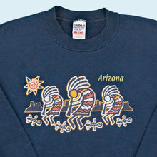 Lade das Bild in den Galerie-Viewer, Gildan heavy blend Sweatshirt "Arizona" 00er Made in Mexico, blau, S
