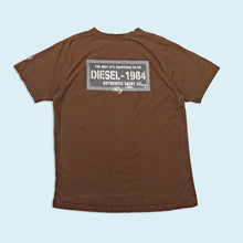 Lade das Bild in den Galerie-Viewer, Diesel T-Shirt - Logo 1984 - 00er, braun, M
