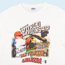 Lade das Bild in den Galerie-Viewer, Hanes heavyweight T-Shirt - World Championshit - 2002, weiß, L
