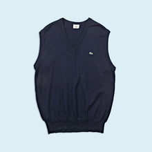 Lade das Bild in den Galerie-Viewer, Lacoste Pullunder, blau, M
