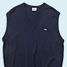 Lade das Bild in den Galerie-Viewer, Lacoste Pullunder, blau, M
