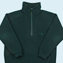 Lade das Bild in den Galerie-Viewer, Vaude Quarter Zip Fleece - polartec EcoLoc - 90er/00er, grün, L/XL
