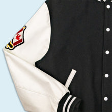 Lade das Bild in den Galerie-Viewer, Roots Jacke - Canada - 00er Made in Canada, schwarz/weiß, XL

