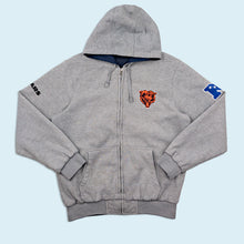 Lade das Bild in den Galerie-Viewer, NFL Wende Zip Hoodie - Chicago Bears - 00er, blau/grau, M/L
