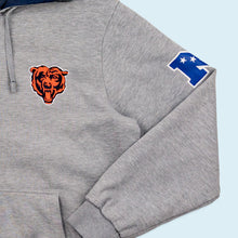 Lade das Bild in den Galerie-Viewer, NFL Wende Zip Hoodie - Chicago Bears - 00er, blau/grau, M/L
