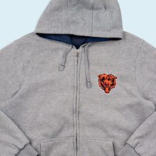 Lade das Bild in den Galerie-Viewer, NFL Wende Zip Hoodie - Chicago Bears - 00er, blau/grau, M/L
