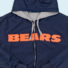 Lade das Bild in den Galerie-Viewer, NFL Wende Zip Hoodie - Chicago Bears - 00er, blau/grau, M/L
