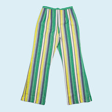 Lade das Bild in den Galerie-Viewer, Hose - handmade &amp; flaired - 70er/80er, grün, 27/28 Damen
