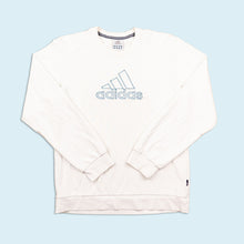 Lade das Bild in den Galerie-Viewer, Adidas Sweatshirt - logo - 2005, weiß, S/M

