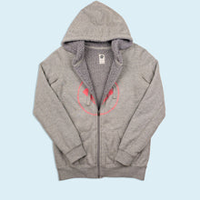 Lade das Bild in den Galerie-Viewer, Roxy Zip Hoodie Teddy fleece lined, grau, M Damen
