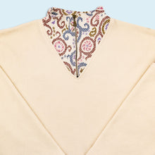 Lade das Bild in den Galerie-Viewer, Etirel Quarter Zip Fleece 90er, beige, XL
