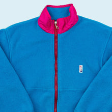 Lade das Bild in den Galerie-Viewer, Latok Fleece Jacke 90er Made in Ireland, blau, M/L Damen
