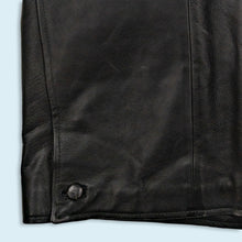 Lade das Bild in den Galerie-Viewer, Skin's Ledermantel heavy - echtes Leder - 80er/90er, schwarz, XXL/XXXL
