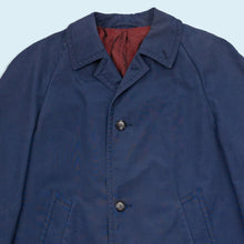 Lade das Bild in den Galerie-Viewer, Trenchcoat Mantel - Terlenka - 70er, blau, L

