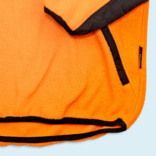Lade das Bild in den Galerie-Viewer, Great Escapes Quarter Zip Fleece - Polartec - 90er/00er, orange, L
