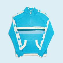 Lade das Bild in den Galerie-Viewer, Kootenay Quarter Zip Strickpullover - Olympia Winter Games Vancouver 2010 - Made in Canada, blau, S Damen
