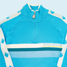 Lade das Bild in den Galerie-Viewer, Kootenay Quarter Zip Strickpullover - Olympia Winter Games Vancouver 2010 - Made in Canada, blau, S Damen

