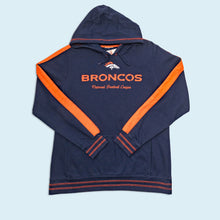 Lade das Bild in den Galerie-Viewer, Hoodie - Denver Broncos - 00er, blau, M/L
