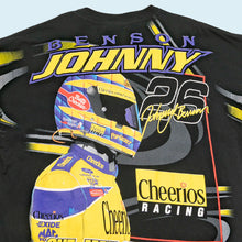 Lade das Bild in den Galerie-Viewer, Tultex T-Shirt - Johnny Benson Nascar Cheerios - 1999 Made in Mexico, schwarz, XXL
