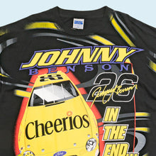Lade das Bild in den Galerie-Viewer, Tultex T-Shirt - Johnny Benson Nascar Cheerios - 1999 Made in Mexico, schwarz, XXL
