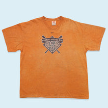 Lade das Bild in den Galerie-Viewer, Nike Team T-Shirt Mariners Baseball Club 2007, orange eingefärbt, XXL
