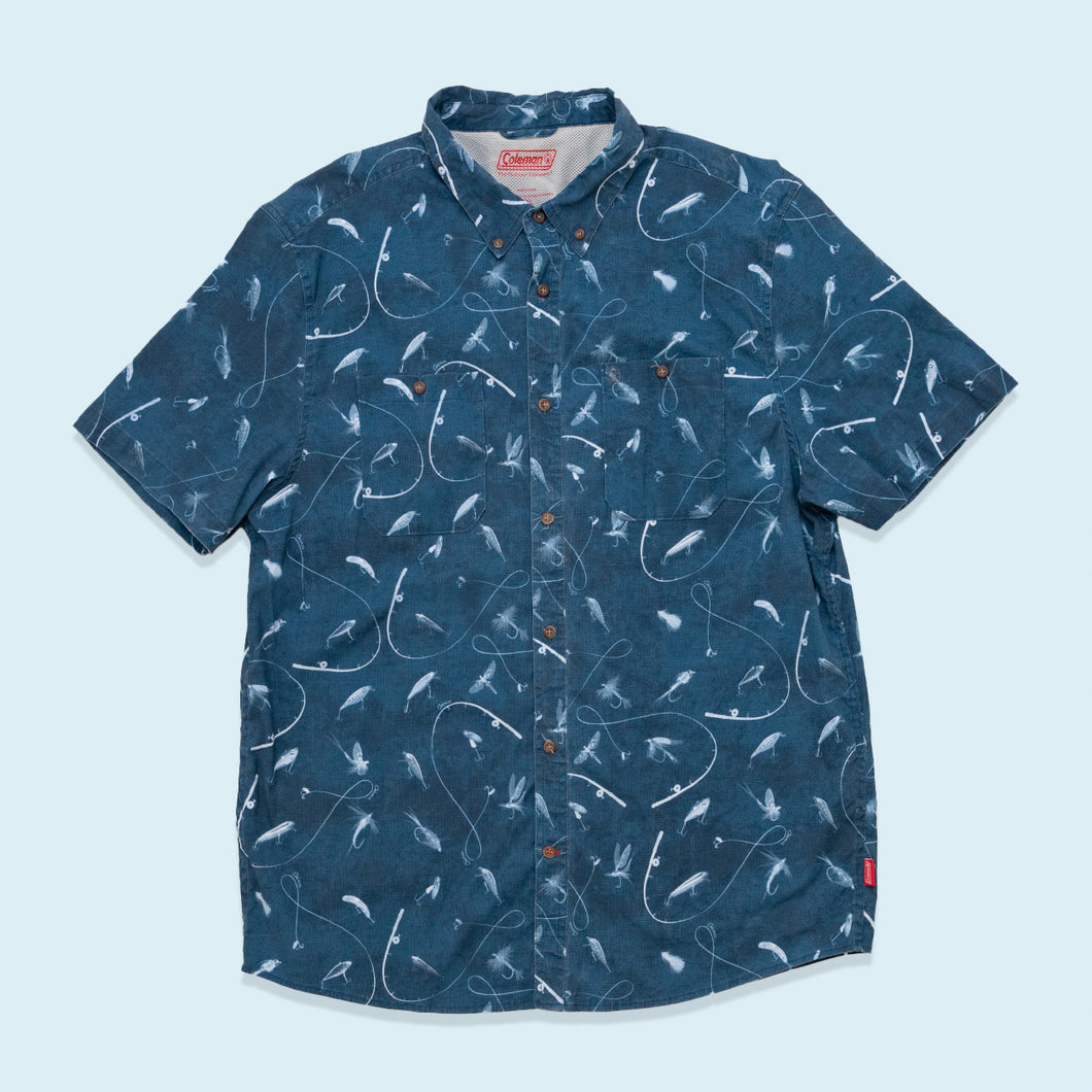 Coleman Hawaii Hemd, blau, XL/XXL