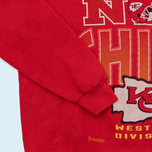 Lade das Bild in den Galerie-Viewer, Artex Sportswear Sweatshirt Kansas City Chiefs Made in the USA 1992, rot, L/XL
