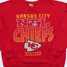 Lade das Bild in den Galerie-Viewer, Artex Sportswear Sweatshirt Kansas City Chiefs Made in the USA 1992, rot, L/XL

