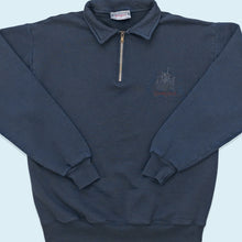 Lade das Bild in den Galerie-Viewer, Disney Quarter Zip &quot;Disneyland&quot; 00er, blau, S/M
