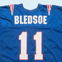 Lade das Bild in den Galerie-Viewer, Apex One Trikot New England Patriots &quot;Drew Bledsoe 11&quot; 90er, blau, XXL
