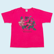 Lade das Bild in den Galerie-Viewer, Printed Sportswear T-Shirt &quot;Vermont&quot; Made in the USA 90er, pink, L
