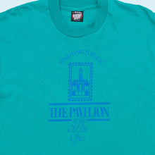 Lade das Bild in den Galerie-Viewer, Screen Stars T-Shirt Washington DC &quot;The Pavillion&quot; Made in the USA 90er Single Stitch blau, L/XL
