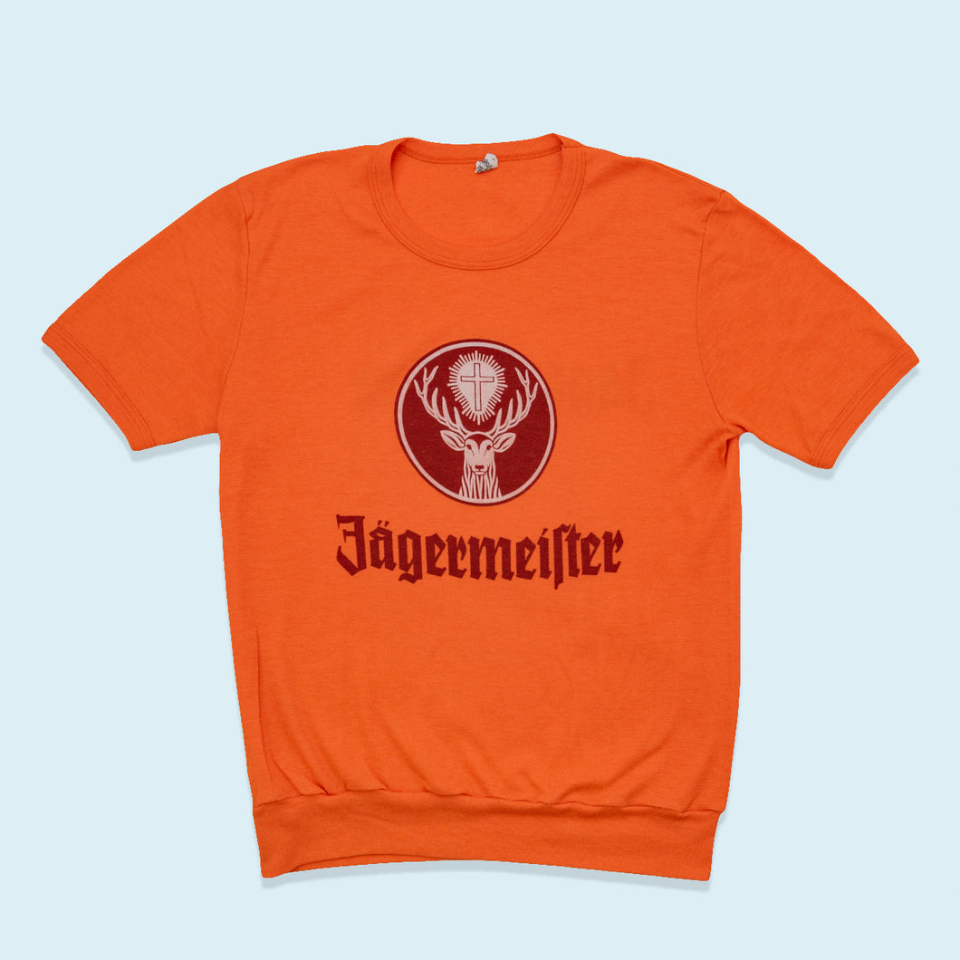 Trevira T-Shirt Jägermeister 70er, orange, S/M