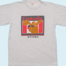 Lade das Bild in den Galerie-Viewer, T-Shirt Canada Ottawa 90er Single Stitch, grau, XL
