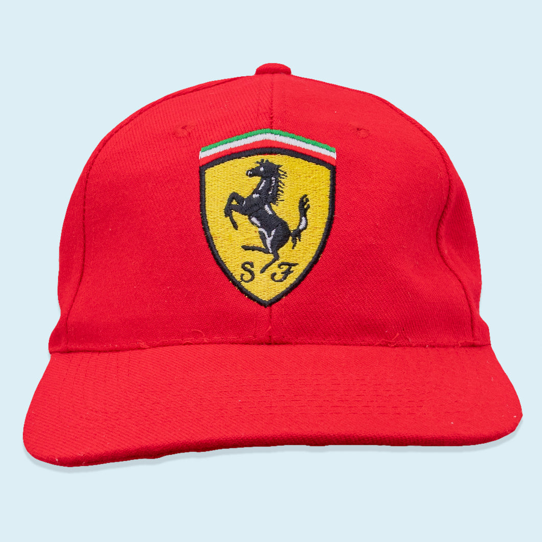 Nice Man Sports Mütze Ferrari Licenced 1996, rot, Einheitsgröße