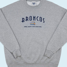 Lade das Bild in den Galerie-Viewer, Lee Sport Sweatshirt Denver Broncos 1999 Super Bowl, grau, XL
