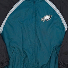 Lade das Bild in den Galerie-Viewer, NFL Jacke Philadelphia Eagles 00er, schwarz/grün, XL
