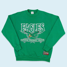 Lade das Bild in den Galerie-Viewer, Jostens Sweatshirt Philadelphia Eagles Made in the USA 80er, grün, M
