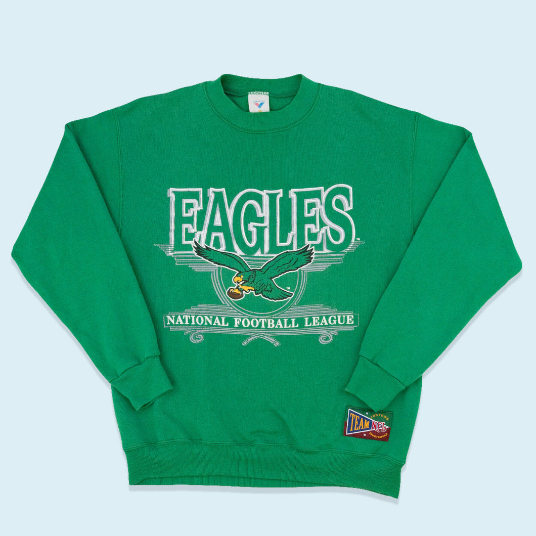 Jostens Sweatshirt Philadelphia Eagles Made in the USA 80er, grün, M