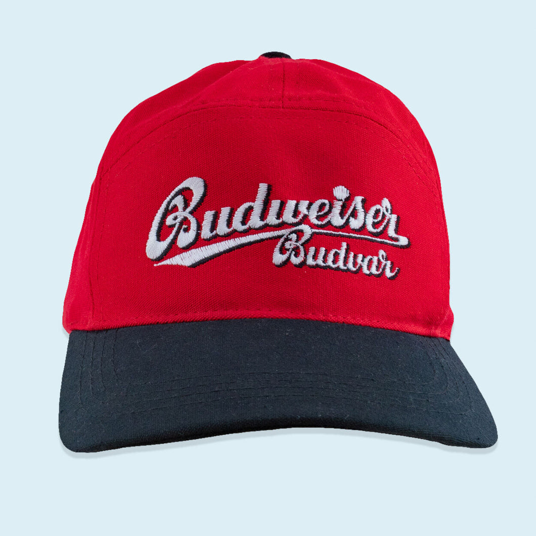 Mütze Budweiser, rot/schwarz, Einheitsgröße