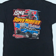 Lade das Bild in den Galerie-Viewer, T-Shirt &quot;Super modified Sandusky Speedway&quot; 2019, schwarz, XL
