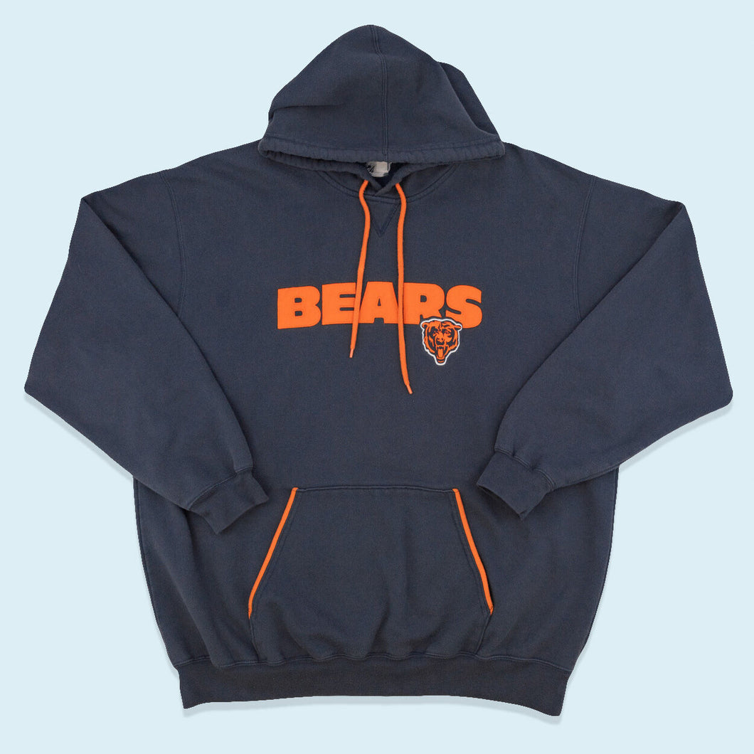 NFL Hoodie Chicago Bears, blau, XL