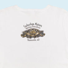 Lade das Bild in den Galerie-Viewer, Harley Davidson Longsleeve Damen &quot;Suburban Motors&quot; Thiensville Wisconsin 2008 Made in the USA, weiß, S/M
