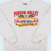 Lade das Bild in den Galerie-Viewer, Hanes Ultimate Cotton Sweatshirt Pinson Valley Marching Chiefs 1997, grau, L
