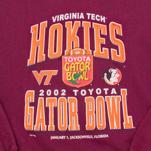 Lade das Bild in den Galerie-Viewer, Tultex Sweatshirt Virginia Tech Hokies &quot;Gator Bowl 2002&quot;, rot, L
