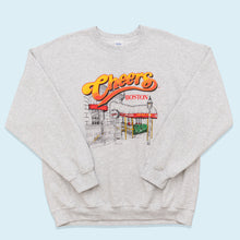 Lade das Bild in den Galerie-Viewer, Gildan Sweatshirt &quot;Cheers Boston&quot; 00er, grau, L/XL
